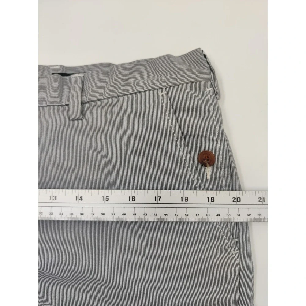 French Connection Men's Striped Tailored Shorts Size 36 Casual‎ Business
